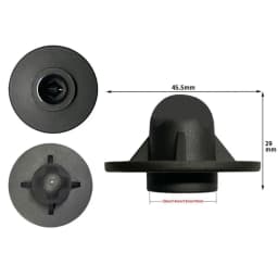 1Set Universal Protectors Plug Connector Moon Chair Leg Covers Anti-slip Wear-resistant Camping Anti-sag Ball Foot Covers