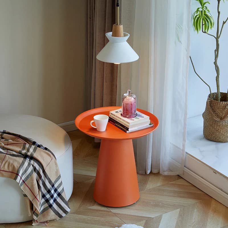 Light Luxury Corners and Household Bedrooms Simple Side Table Living Room Round Table Bedside Cabinet Creative Small Tea Tables