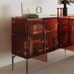 Simple Trendy Living Room Cabinets Minimalist Acrylic Advanced Sense Display Cabinet Transparent Modern Vitrine Home Furniture