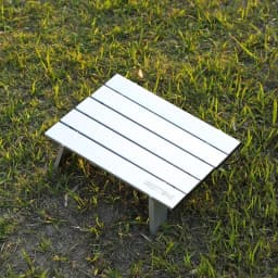 Lightweight Roll Table Mini Folding Backpacking Fishing Picnic BBQ Outdoor Table Aluminum Living Room Dining Table
