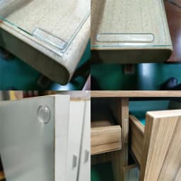 Self Adhesive Door Stopper Silicone Damper Buffer Cabinet Bumpers Rubber Furniture Pads Cushion Protective Pads Wall Protector