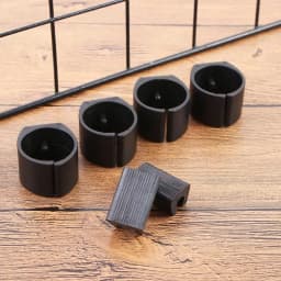 U Shaped Durable Furniture Feet Floor Glides Anti-Front Floor Protector Damper Tube Rear Pad Stool Pipe Clamp Chair Leg Pad