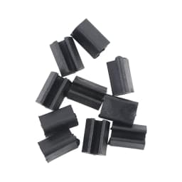 U Shaped Durable Furniture Feet Floor Glides Anti-Front Floor Protector Damper Tube Rear Pad Stool Pipe Clamp Chair Leg Pad