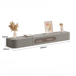 Floating Wall Mounted Tv Cabinet Wood Living Room Modern Home Cabinet Stand Storage Meuble Tv Suspendu Mural House Furniture