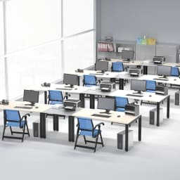 Comfortable Folding Office Chair Adjustable Backrest Desk Chair for Long Sitting Use for Study/ Meeting/ Gaming & Training