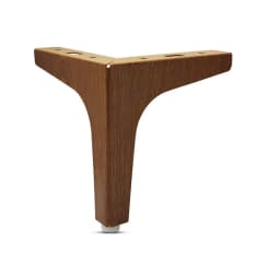 Metal Furniture Legs Replacement Triangle Nightstand Storage Box Leg Anti Scratch Wear-resistant Cupboard Sofa Chair Feet