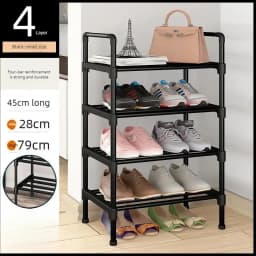 Multilaye Shoe Rack Shoes Organizer Shoerack Shoebox Shoe-Shelf Plant Shelves Metal Cabinet Shoes Organizer Cabinets Space