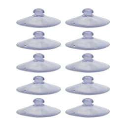 4/10PCS 55mm/50mm Mushroom Head Clear Suction Cups Thumb Nut Strong Vacuum Suckers PVC Transparent Kitchen Bathroom Wall Hooks