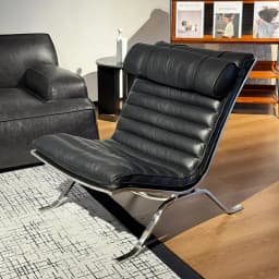 Single Sofa Chair Minimalist Light Luxury Living Room Middle-aged Style High-end Designer Sofa Chair Lazy Leisure Recliner