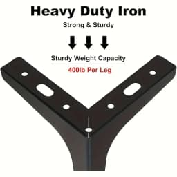 4PCS black height modern furniture sofa legs metal matte black treatment table cabinet legs furniture accessories