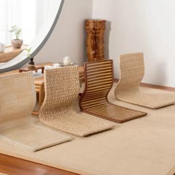Japanese-style Tatami Chair Legless Straw Rattan Chairs Bed Bay Window Computer Seat Bedroom Dormitory Putuan Sitting Pier