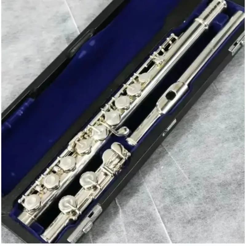 Flute-b Foot E-gorgeous Performance Musical Instrument Copper-l Silver Plated Flute