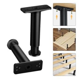 Adjustable Bed Legs Telescopic Bed Beam Support Foot Furniture Leg Sofa Bottom Load Bearing Bracket