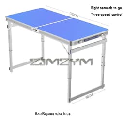 Aluminum Alloy Foldable Tables For Rental Housing, Dining Tables, Small Dining Tables, Stalls, Dedicated Small Tables