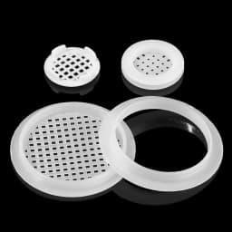 10/20PCS Wardrobe Cabinet Air Vent Decorative Cover Durable Ventilator Grille Hole Ornaments Furniture Accessories