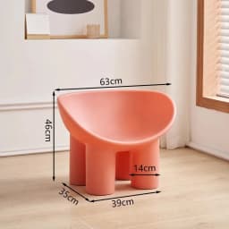 Children's Small Living Room Recliner Single Styled Seat Comfortable Wear-Resistant Sofa Creative Elephant Leg Wide Chair