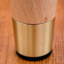 Brand New Furniture Legs ,For Cupboard Sofa Table TV Cabinet Stool Oak Feet With Pure Copper Protective Case Cone Feet Pack of 4