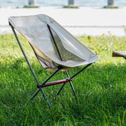 Portable Aluminum Alloy Moon Chair Outdoor Dining Camping Leisure Backrest Beach Camping Chair Foldable Handbag Fishing Chair