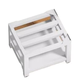 Universal Washing Machine Pedestal Stand with Storage Shelf Non-Slip Base for Top Load Heavy Duty Floor-standing Leveling Feet