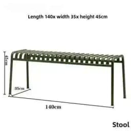 Modern Simple Courtyard Outdoor Tables and Chairs Milk Tea Shop Cafe Wrought Iron Color Outdoor Tables and Leisure Beach Chairs