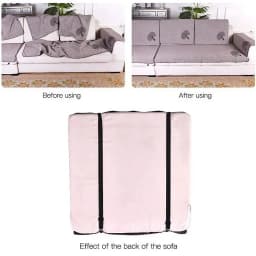 4PCS Double Clip Sheet Fasteners - Versatile Sheet Clips for Bed Sheets and Sofa Covers with Non-slip Adjustment