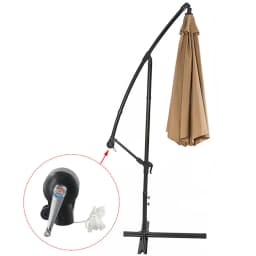 New Parasol Shaker Crank Handle Patio Umbrella Crank Handle For Sun Umbrella Parts Replace Parts For Pool Courtyard Outdoor