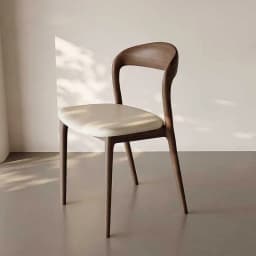 Nordic Minimalist Solid Wood Dining Chair Modern Designer Backrest Home Study Office Chair