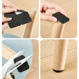 Self Adhesive Furniture Leg Feet Protector Pad Chair Leg Pad Anti-Skid Scratch DIY Resistant Furniture Feet Floor Protector Pads