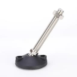 4pcs Adjustable Lathe Leg Thread Type Adjustable Levelling Feet Swivel Base Articulating Leveling legs Furniture Glide Pad
