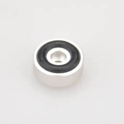 1/4/8PCS Aluminum Speaker Spikes Stand Feet Pad Rubber Buffer Floor Foot Nail for DAC Audio Sound Computer Case Repair Parts
