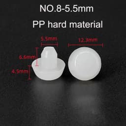 10/20pcs Round PVC Furniture Foot Nail Rubber Glide Nail Office Table Chair Leg Floor Protector Round Sliding Disc Noise Killer