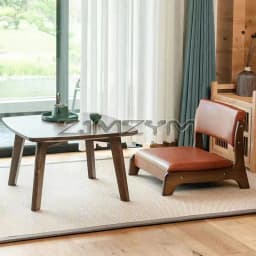 Modern Lazy Sofa Chair Japanese Living Room Furniture Back Floor Nordic Wind Bay Window Wood Low Chair
