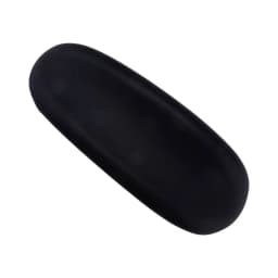 2Pcs Armrest Arm Pad Cap Cover Cushion for Office Gaming Swivel Chair Black PU Leather