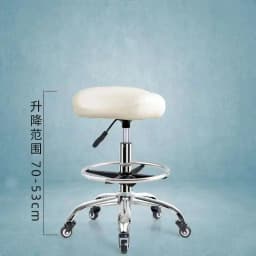 Backrest Lift Swivel Chair Pulley Kitchen Cook Barber Chair Treatment Saddle Stool Cosmetic Aesthetic Master Стул На Колесиках