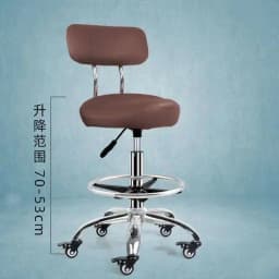 Backrest Lift Swivel Chair Pulley Kitchen Cook Barber Chair Treatment Saddle Stool Cosmetic Aesthetic Master Стул На Колесиках