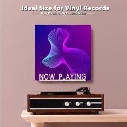 Record Shelf Wall Mount Now Playing Acrylic DVDs Record Display Stand Vinyl Record Shelf For Albums Home Accessories