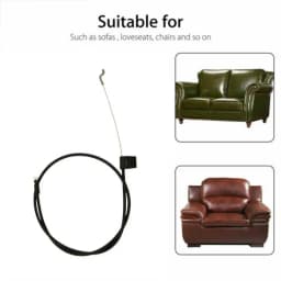 Replacement Recliner Release Cable For Couch Chairs And Sofas Release Handle Pressure Bar Pull Cable Chair Switch Wire 120mm