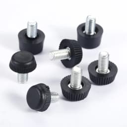 10Pc M6*10mm Thread Height Adjustable Leveling Chair Leg Feet Furniture Mat Screw-in Base Sofa Bed Cabinet Table Floor Protector