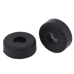 4Pcs 30x10mm Plastic Bumpers Embedded Washer Feet Pad Instrument Holder