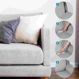14 Pcs Foam Caulk Stick Tucks Sofas Slipcover Grip Strips Filler Stretch Furniture Grips Couch Cushion for Child