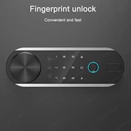 Thickened Alloy Steel Single Door Fireproof And Waterproof Safe Password/Fingerprint/WIFI Unlock Anti-theft And Anti-pry Safe