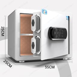 Thickened Alloy Steel Single Door Fireproof And Waterproof Safe Password/Fingerprint/WIFI Unlock Anti-theft And Anti-pry Safe