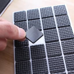 12/30/48pcs Furniture Pads, Adhesive Rubber DIY Furniture Feet Pad, Table Legs Stools, Chairs Mats, Table And Chair Foot Protec