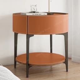 Unique Design Bedside Table Modern Aesthetic Italian Luxury Style Nightstands Drawers Storage Mesita De Noche Bedroom Furniture