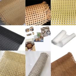 40-55cm Width 100-500cm Length Plastic Octagonal Rattan Roll Furniture Chair Table Cabinet Door DIY Making Material Repair Tools