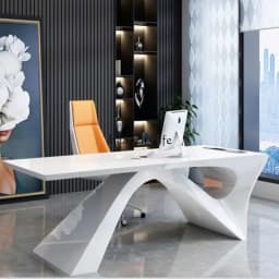 White Gaming Office Desk Large Household Luxury Laptop Computer Office Desk Corner Executive Writing Mesa Ordenador Furniture