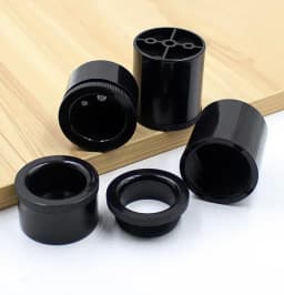 4pcs Cabinet Feet ABS Plastic Adjustable Leg Round Sofa Accessories Furniture Cabinet Legs Coffee Table Replacement Hardware