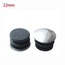 Stainless Steel Round Pipe Tube End Cap Furniture Leg Plug Blanking End Cap Bung For Home Daily Tool Furniture Accessories