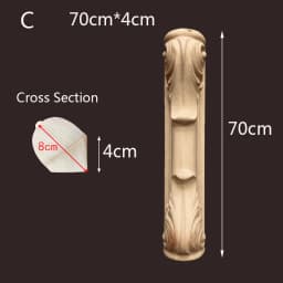 Furniture with Solid Wood Legs Carved Onlays Applique Sofa Seat TV Cabinet Feet Replace Home Decoration Accessories Corner Joint