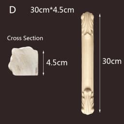 Furniture with Solid Wood Legs Carved Onlays Applique Sofa Seat TV Cabinet Feet Replace Home Decoration Accessories Corner Joint